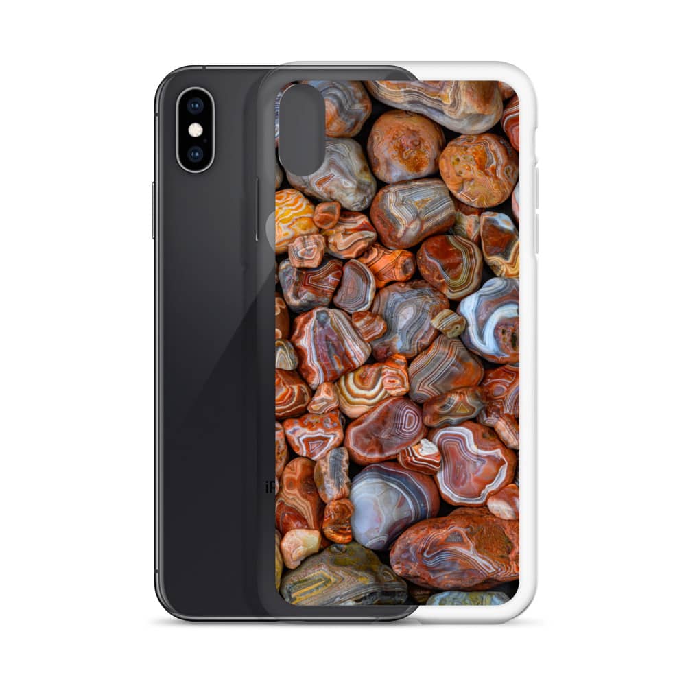 Supreme White Marble iPhone XR Clear Case