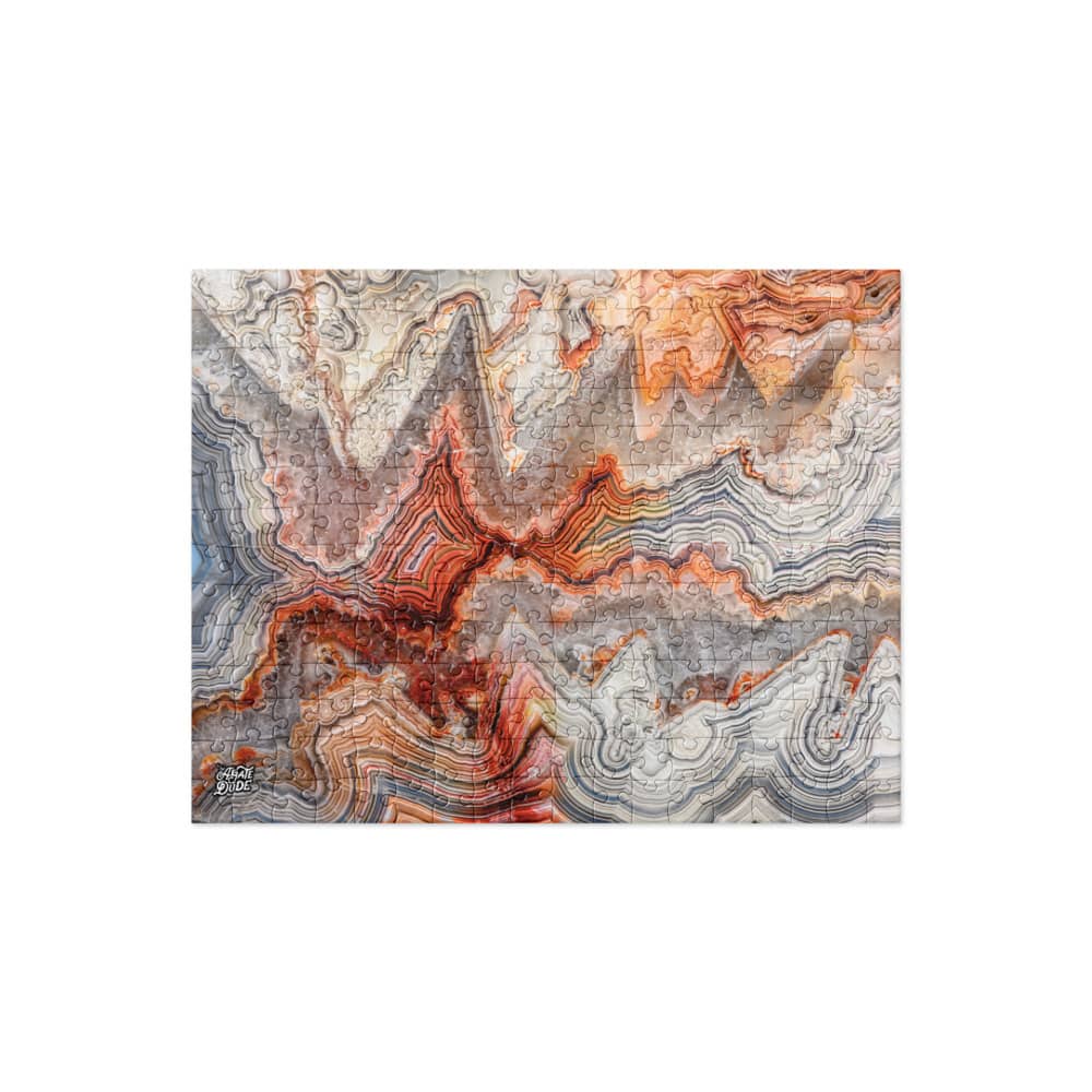 Crazy Lace Jigsaw puzzle | The Agate Dude